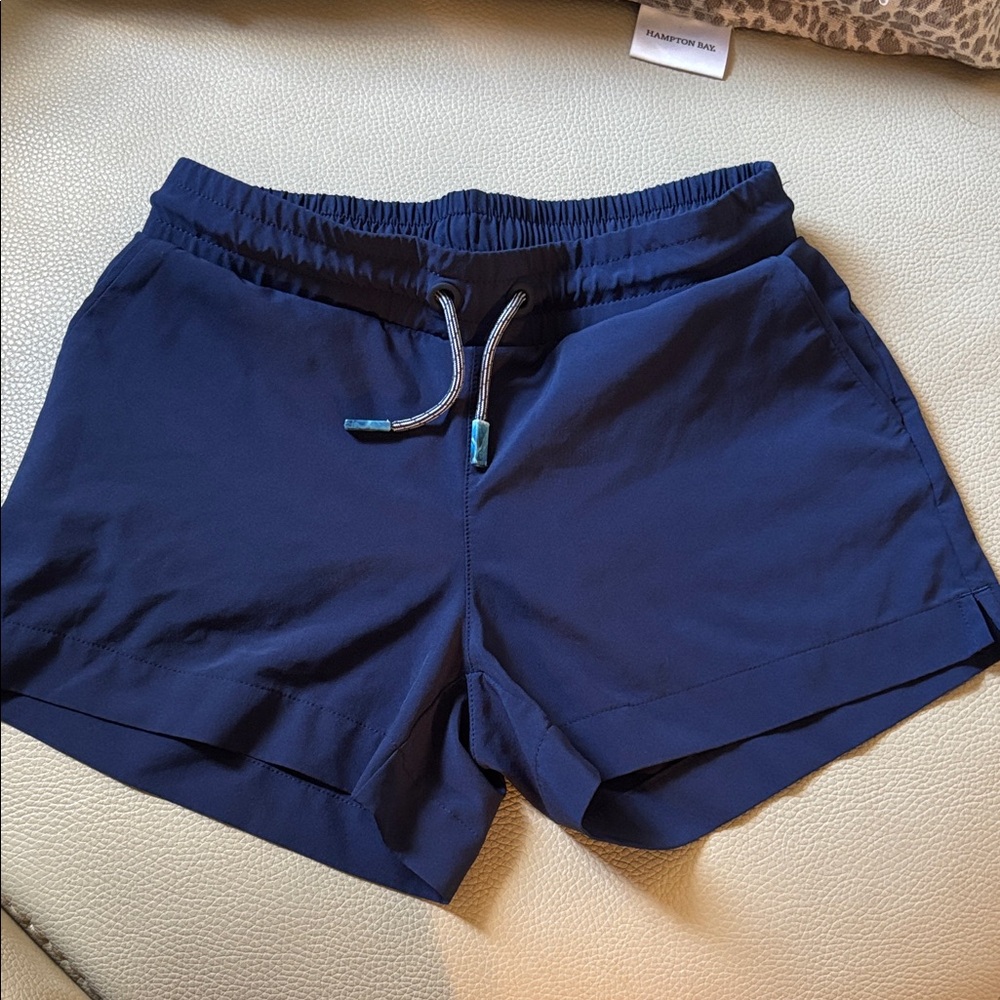 Athleta Dark Blue Athletic Shorts
